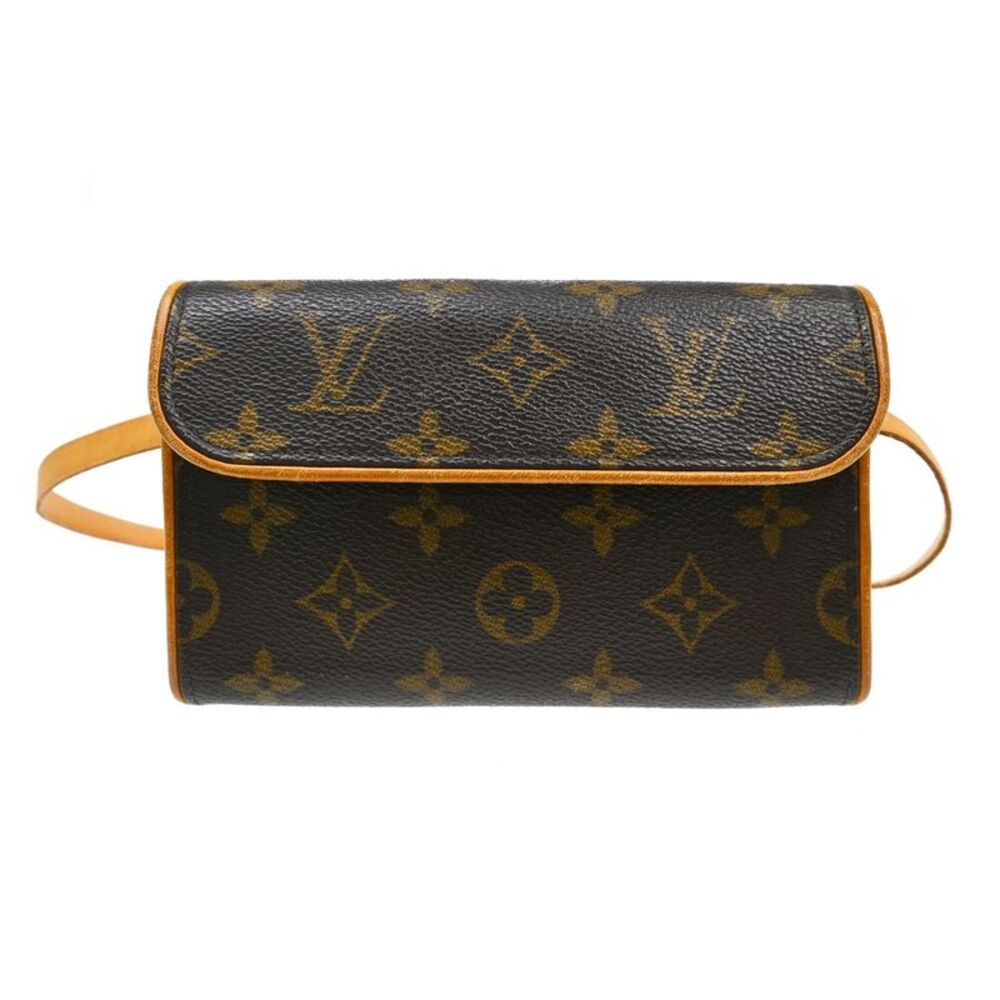 Louis Vuitton Florentine Waist Monogram Canvas Brown Canvas Handbag